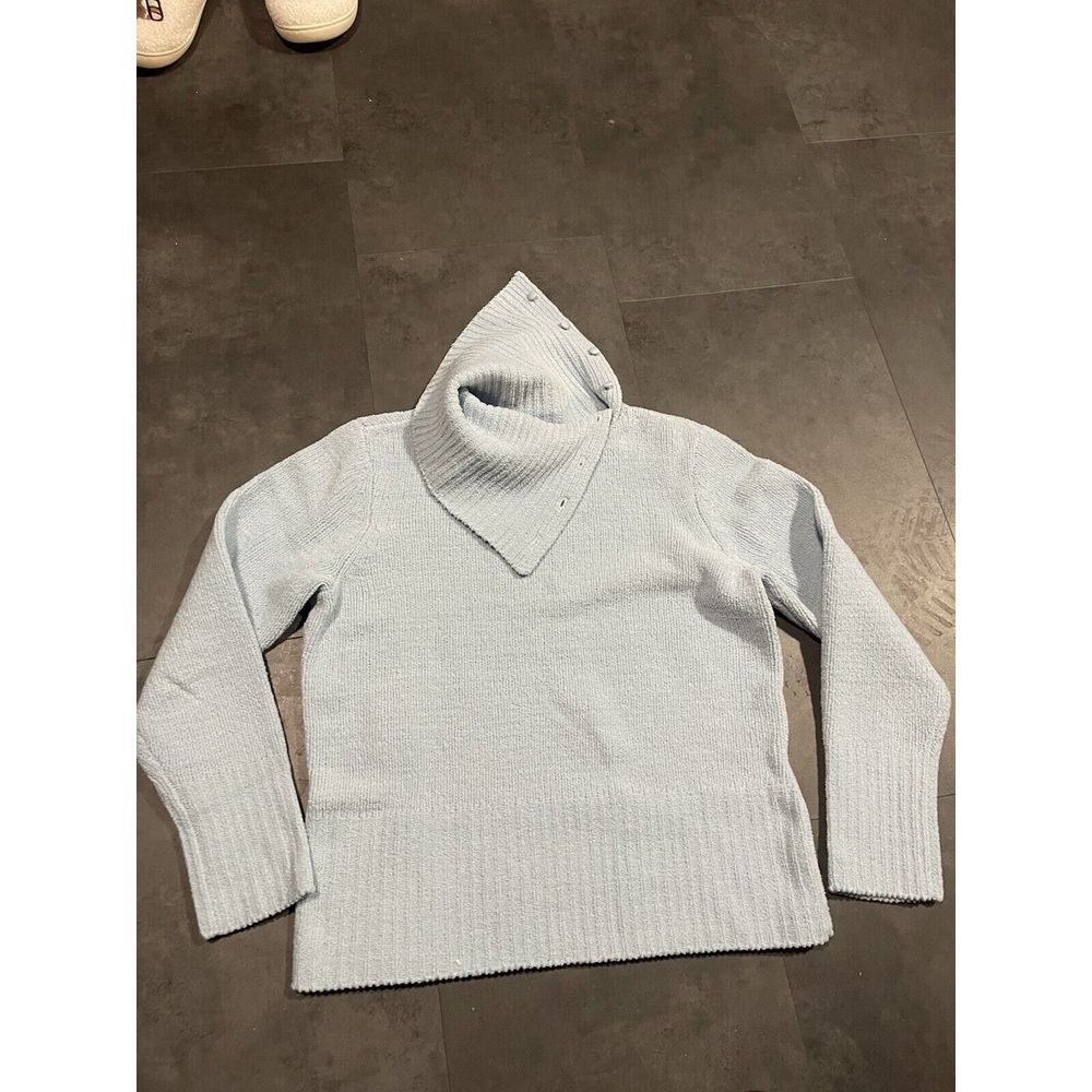 Covington Women's‎ Long Sleeve Light Blue Turtleneck Sweater S D-202